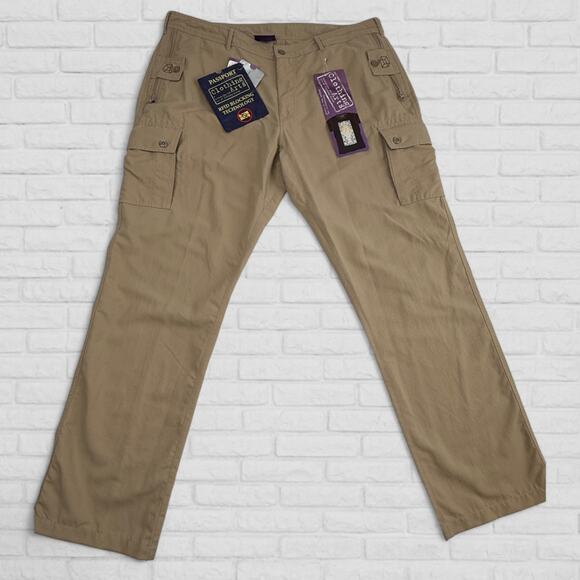 Clothing Arts Adventure Traveler Pick Pocket Proof Pant 40x32 Cargo RFID Block - Picture 1 of 10